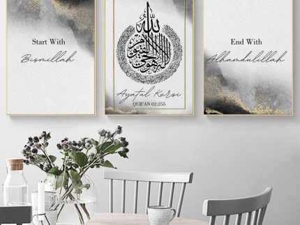 Set of 3 Motivational Wall Art Wooden Phototile Frames for Wall Decor