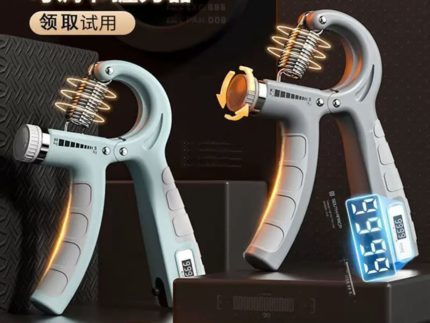 Adjustable Exerciser Hand Gripper With Counter Strengthener Adjustable Resistance Wrist Strengthener Forearm Gripper Hand Workout (Random Color)