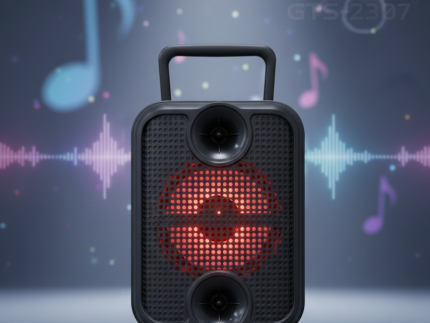 GreatNice GTS 2307 Portable Bluetooth Speaker Providing Clear Sound With Durable Quality Wireless Connectivity