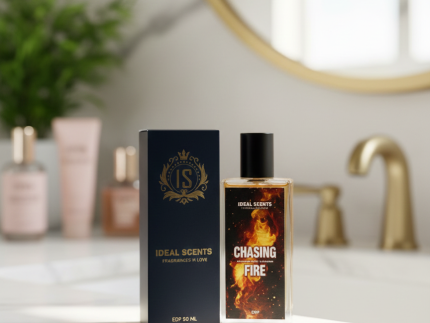 Chasing Fire Fragrance | 50ml | Inspired by Tuscan Leather | Long Lasting 8–10 Hours | Made in Pakistan