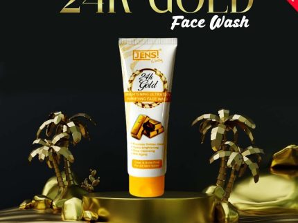 Jens Choy 24K Gold Brightening Ultra Skin Purifying Face Wash Providing Radiant Glow With Gentle Cleansing And Nourishing Care – 100ML