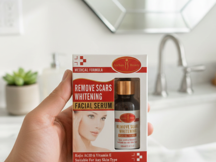 Remove Scars Whitening Facial Serum Smooth Hydration Gentle Care Easy Absorption Brightening Effect – 30ML