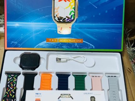 S30 Ultra 2 Smartwatch | 7‑in‑1 Complete Set | Stylish Design with Accessories