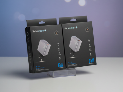 Sabawoon 30W GAN  – Fast Charging Power Brick for All Devices without caple