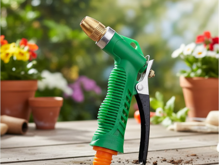 Water Spray Brass Nozzle Gardening Planter High Pressure Water Sprayer With Trigger Spray For Garden Car Washing And Bike Cleaning