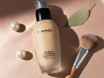 MAC Matchmaster SPF 15 Foundation – Shade NC25 | Medium Buildable Coverage, Demi-Matte Finish, Tone-Adapting Technology, Oil-Free, Long-Wearing