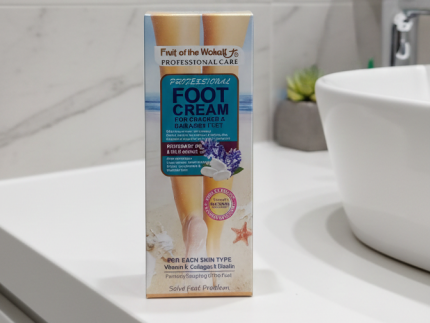 Fruit of Wokali Foot Cream – 130ml with Rosemary Oil for Cracked & Damaged Feet, Smooth & Nourished Skin