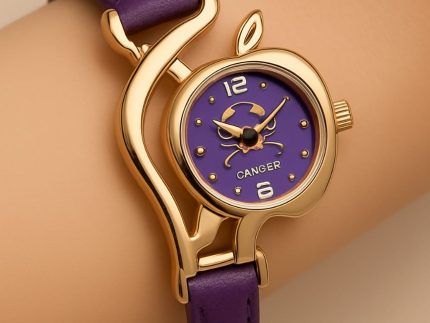 Apple Shape Woman Watch Elegant Design Stylish Appearance Comfortable Fit Durable Build Reliable Daily Use